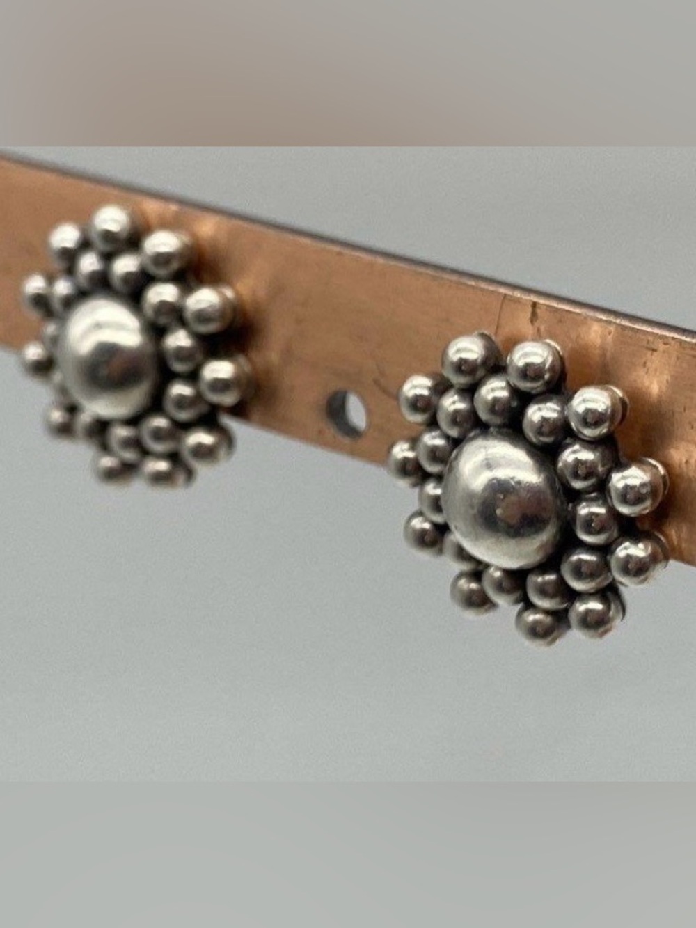 Artie Yellowhorse Sterling Post Earrings